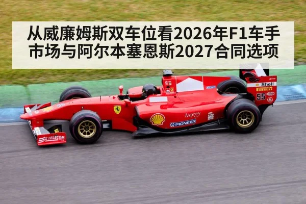 Formula 1 race car on track